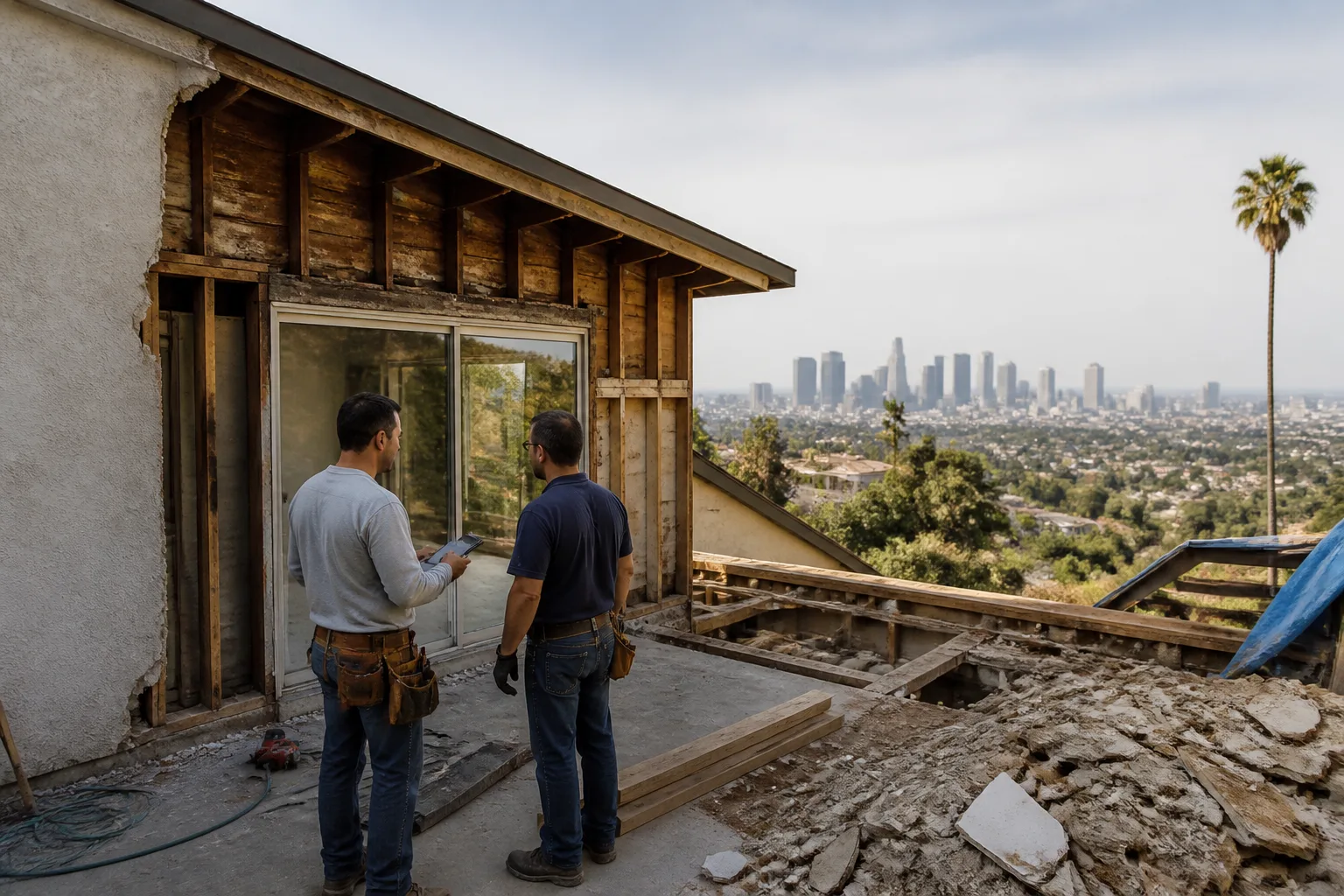 General Contractor: Repair or Replace? How Los Angeles Homeowners Decide